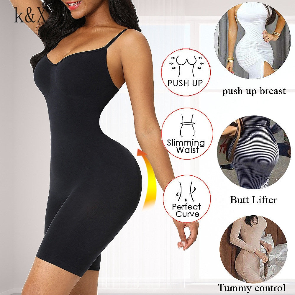 Womens Slim Body Shaping Bodysuit Waist Trainer, Slimming Hip Sexy Girdle