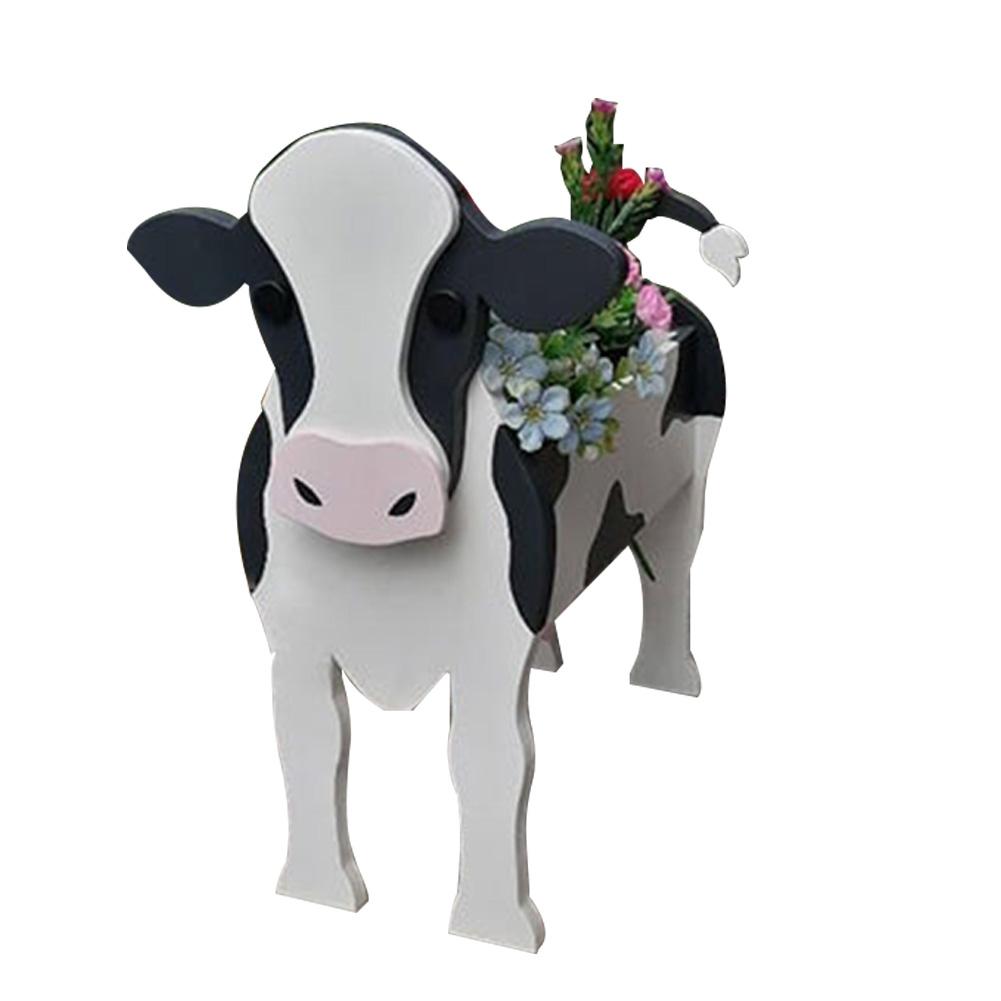 Garden Flower Pot Dog Planter