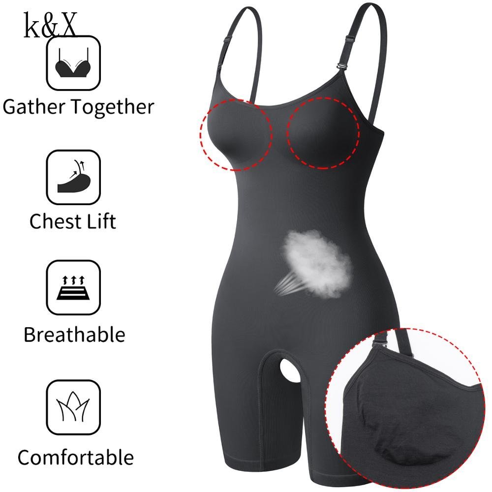 Womens Slim Body Shaping Bodysuit Waist Trainer, Slimming Hip Sexy Girdle