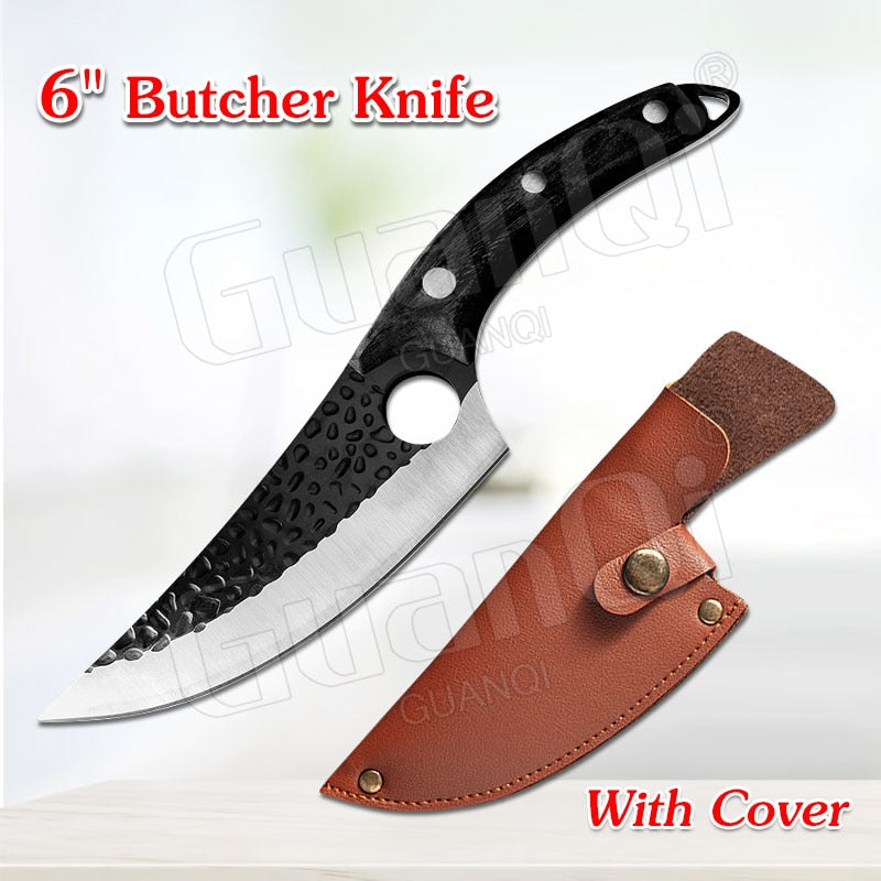 Handmade Forged Stainless Steel Multipurpose Boning Filet Knife