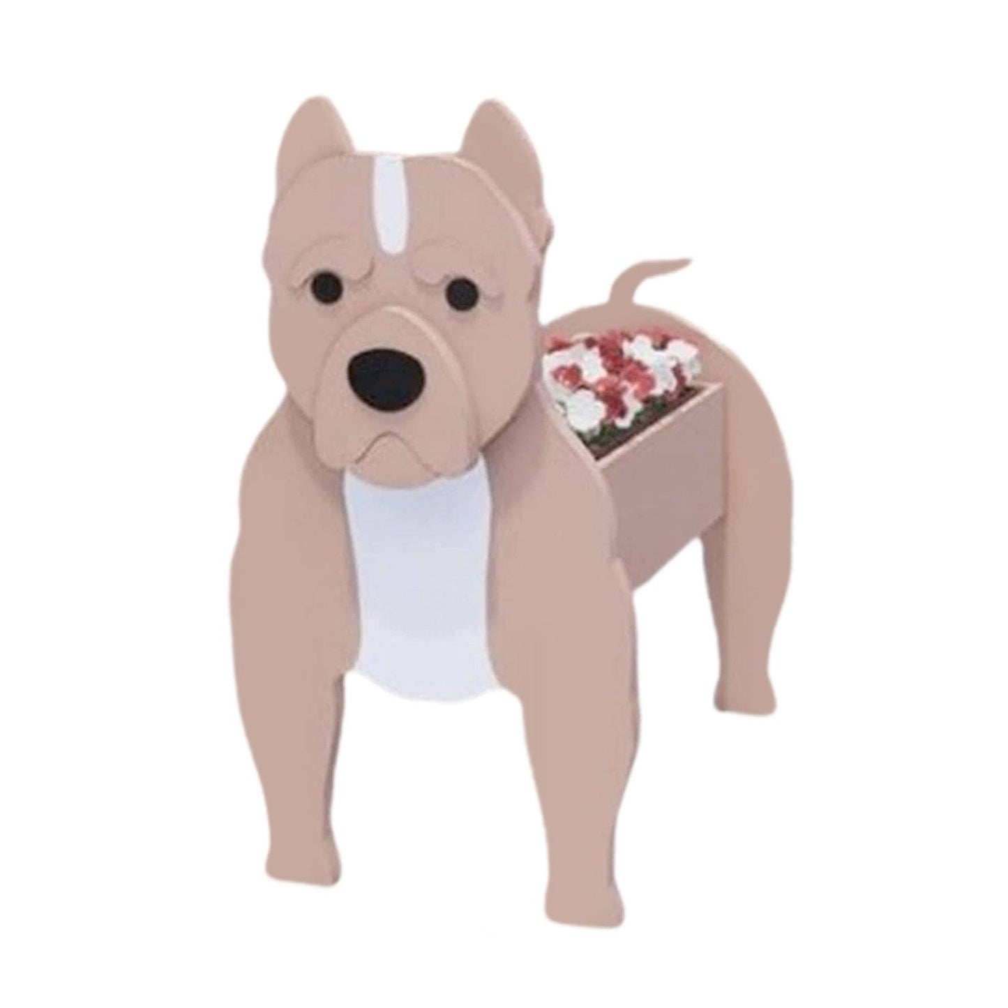 Garden Flower Pot Dog Planter