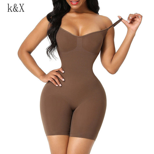 Womens Slim Body Shaping Bodysuit Waist Trainer, Slimming Hip Sexy Girdle